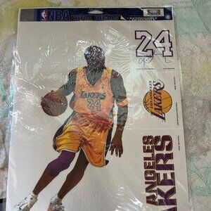 New Kobe Bryant Ultra Decals 2007 12" x 17.5" Wincraft Los Angeles Lakers